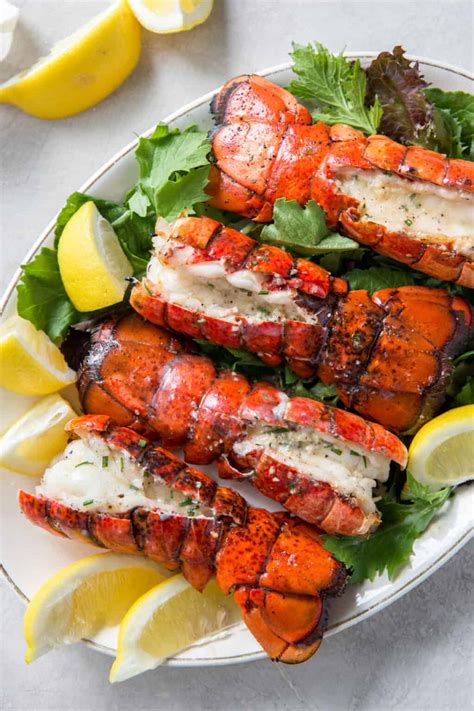 Easy Grilled Lobster Tail With Garlic Butter Spoonful Of Flavor