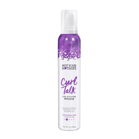 Not Your Mothers Curl Talk Curl Activating Mousse 7oz