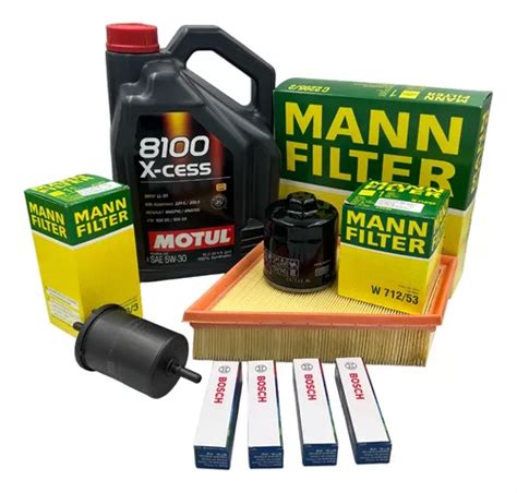 Kit De Afinación Gol Saveiro Aceite Motul Sintetico Bujias Meses sin