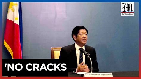 Marcos Relationship With Vice President Duterte Exactly The Same