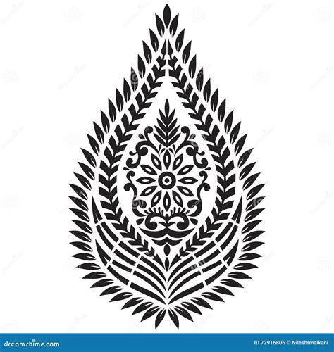 Textile Motif design stock vector. Illustration of textile - 72916806