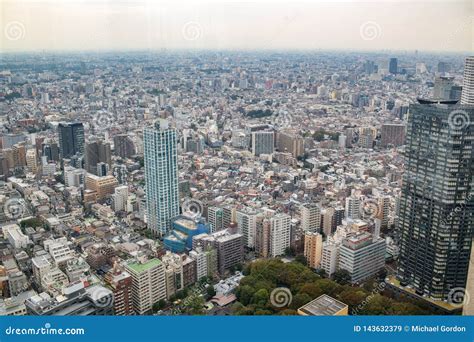 Opini N Del Paisaje Urbano De Rascacielos En Tokio Imagen De Archivo