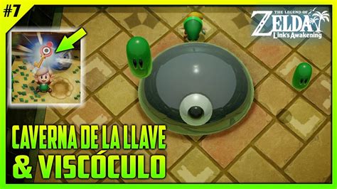 CAVERNA DE LA LLAVE Y VISCÓCULO EP 7 ZELDA LINK S AWAKENING YouTube