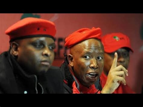 Julius Malema Blasts EFF Leader YouTube