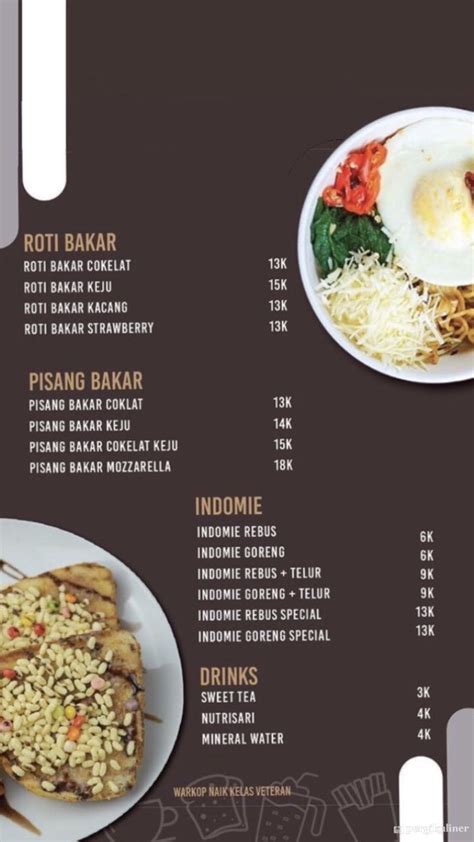 Selalu Diperbarui Menu Warkop Naik Kelas Bintaro