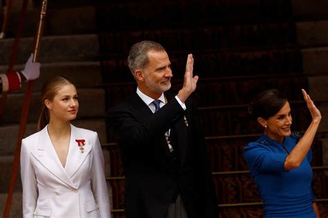 La Jura De Leonor De La Constitución En Directo Felipe Vi Advierte A La Princesa De Que La