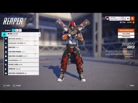 Overwatch Season Reaper New Skin Heartbreaker Youtube