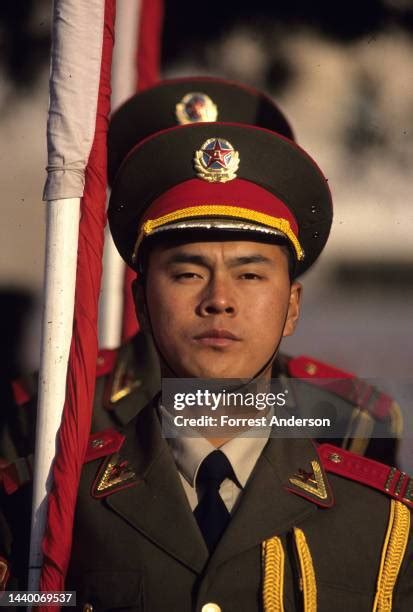 Chinese Military Uniform Photos And Premium High Res Pictures Getty