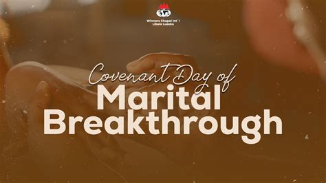 Covenant Day Of Marital Breakthrough Thanksgiving Service Nd