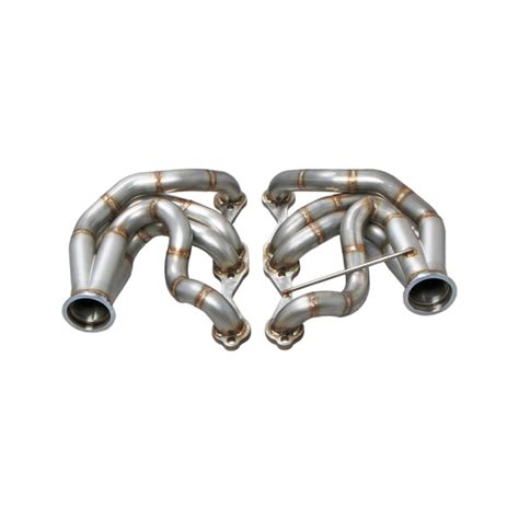 Twin Turbo Manifold Header For 60 66 Chevy C10 Truck SBC Small Block