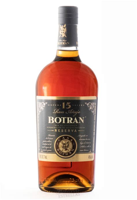 Ron Botrán 15 Años Reserva 750 Ml