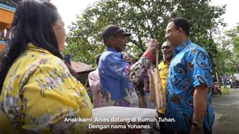 Anies Baswedan Diberi Nama Yohanes Oleh Kepala Adat Di Papua Nasdem