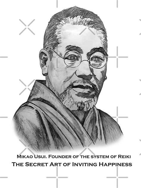 Mikao Usui Founder Of Reiki By Attune The Art Of Reiki Redbubble