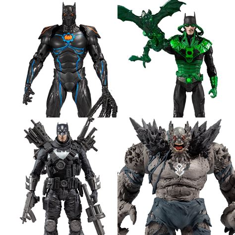 Mcfarlane Toys Dc Multiverse Dark Knights Metal Wave Set Of