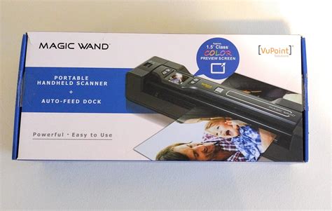 Amazon Vupoint Solutions Magic Wand With Portable Handheld Scanner