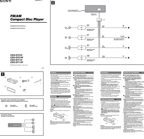 Wiring Diagram For Sony Xplod Cdx Gt Wiring Diagram