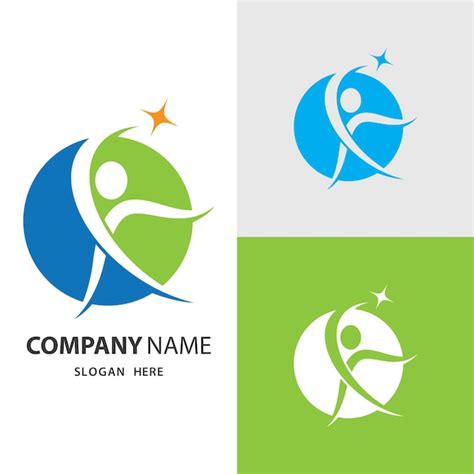 Premium Vector Wellness Logo Images Design