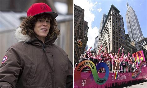 Cosby Sex Assault Accuser Andrea Constand Marks Pride Day Daily Mail Online