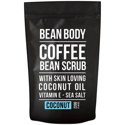 Bean Body Coconut Coffee Bean Scrub 220g Lookfantastic