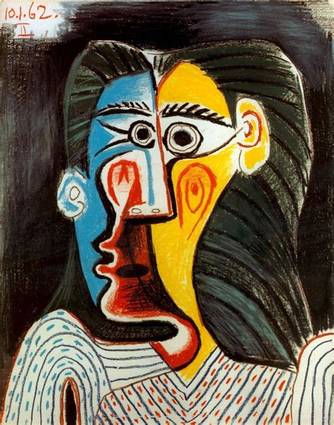 Face Of Woman Pablo Picasso 1962 Picasso Art Art Pablo Picasso