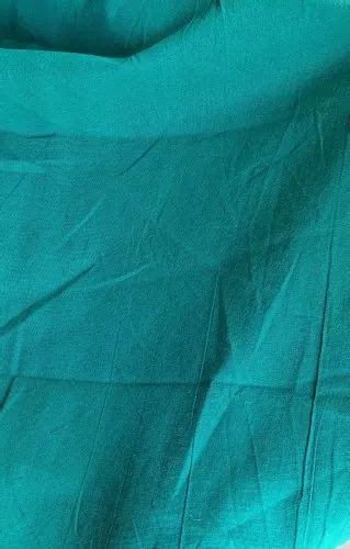 Pure Cotton Blue Casement Fabric Plainsolids Green At Rs 85meter In