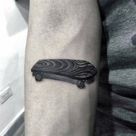 Skateboard Tattoos For Men Inspiration Guide