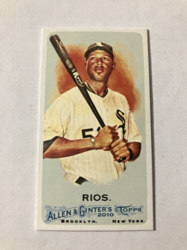 Topps Allen Ginter S Minis Allen Ginter Back Alex Rios Ebay