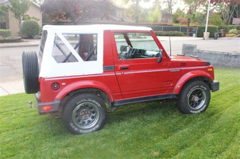 Suzuki Samurai Jl Fuel Injected Low Low Miles All Original