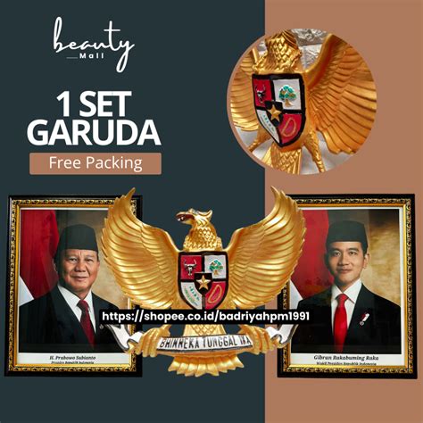 Jual Pigura Bingkai Gambar Foto Poster Presiden Dan Wakil Indonesia