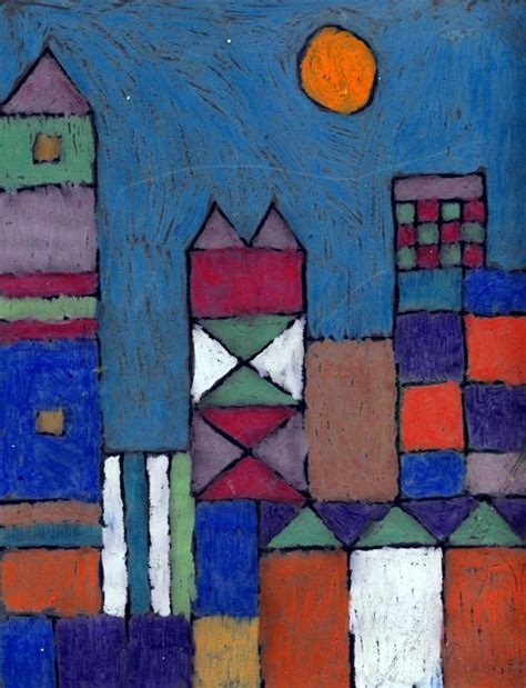 Paul Klee City on Acetate · Art Projects for Kids