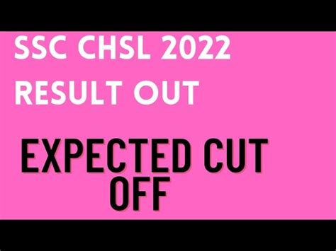 Ssc Chsl 2020 Final Result Out Ssc Chsl Result 2020 Ssc Chsl Cut