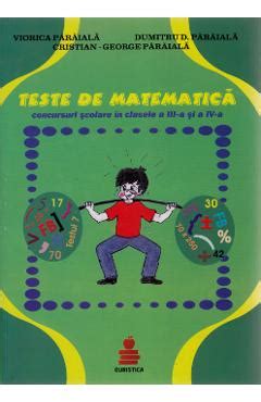 Teste De Matematica Cls Viorica Paraiala Dumitru D Paraiala