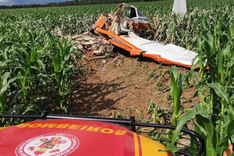 Avião agrícola cai e piloto morre em Lucas do Rio Verde