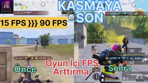 Oyun İçi Ayarlarla FPS Arttırma Uygulama Yüklemeden Kasmaya Son