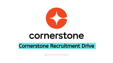 Cornerstone Off Campus Hiring Fresher For Associate Software Engineer