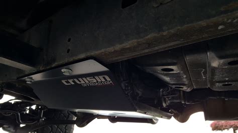 Project Fj4door New Cruisin Offroad Belly Skid Plate For The Lx450