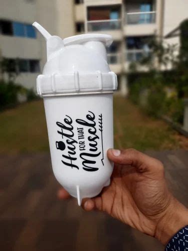 Plastic White Bullet Gym Shaker Bottle Ml At Rs Piece In Vasai