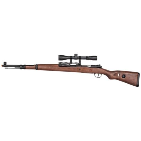 Kar 98 Real Wood Bolt Action Spring Airsoft Sniper Rifle Gun Bbs Bb 98k