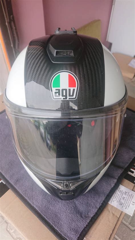 Kask szczękowy AGV Sportmodular carbon r M Kraków Kup teraz na