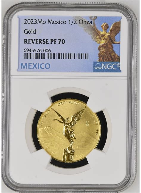 Mexico Libertad Gold Oz Gold Reverse Proof Coin Ngc Pf The