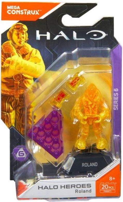 Halo Mega Construx Heroes Series 6 Roland Mini Figure Mattel - ToyWiz