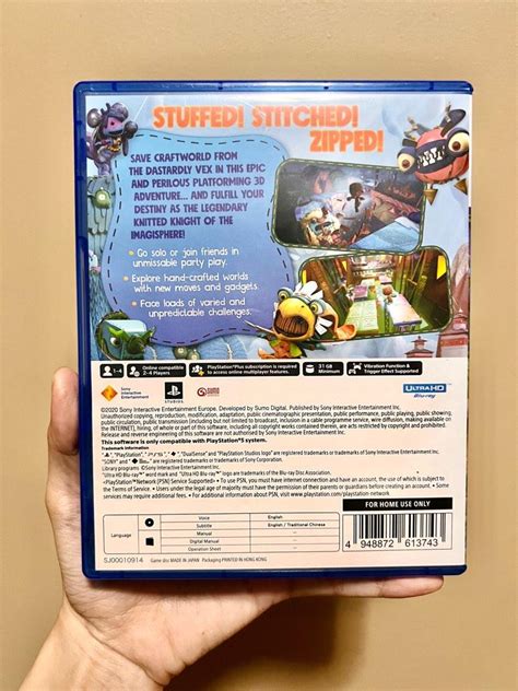 Sackboy (PS5/Playstation 5), Video Gaming, Video Games, PlayStation on ...