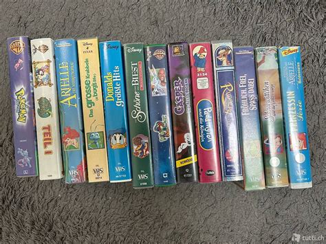 Disney VHS Kassetten Canton Berne Tutti Ch