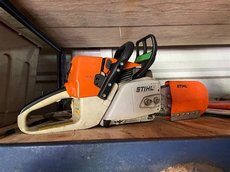 Stihl Ms 461 X Chainsaw With Auger Attachment Etc