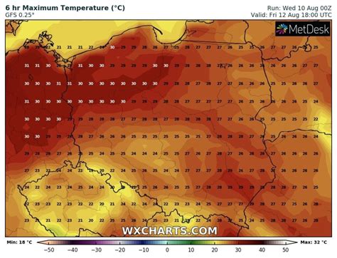 Ekstremalne Upa Y Do Stopni Przed Nami Najgorsza Fala Upa W Tego