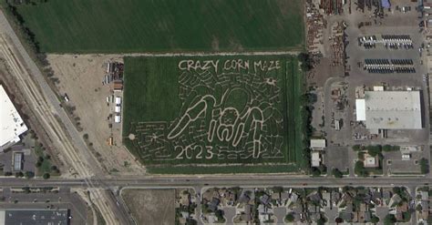 Crazy Corn Maze Design 2023