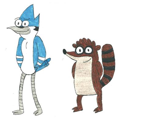 Mordecai And Rigby Regular Show By Rihhana On Deviantart