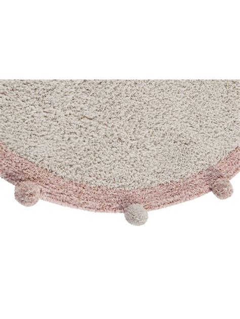 Lorena Canals Dywan dziecięcy Dywan Bawełniany Bubbly Vintage Nude Ø cm Beżowy Modivo pl