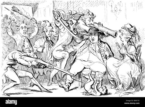 Caricature French Revolution Gillray Hi Res Stock Photography And