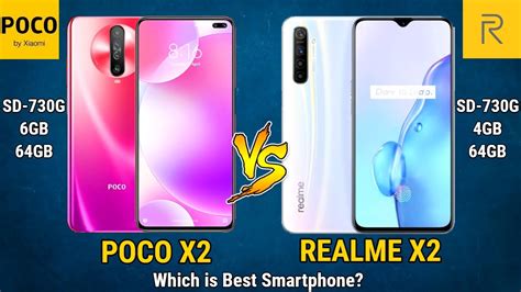 Poco X2 Vs Realme X2 Full Comparison Poco X2 And Realme X2 Best Mid Range Phones Battle Of